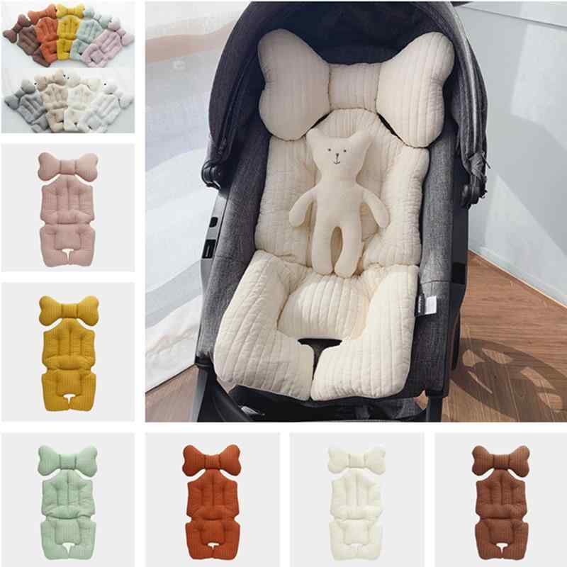 ベビーシートクッション ベビー 赤ちゃん用 ベビーカー チャイルドシート ハイチェア対応 コットン 綿素材 厚手 ふかふか 快適 オールシーズン 韓国風 保護マット