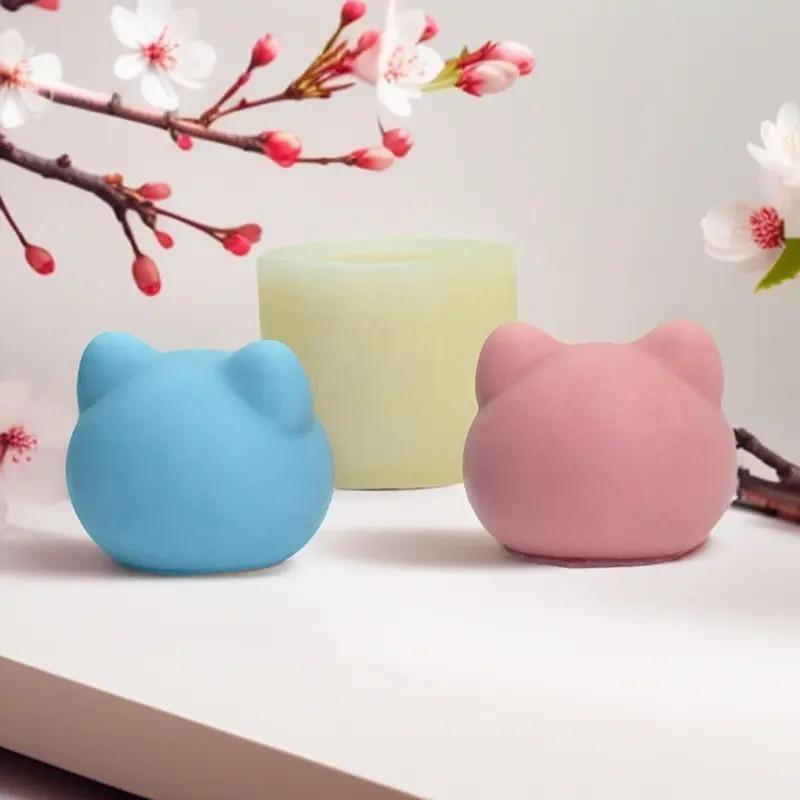 シリコンモールド 顔なしクマ ベア型 アロマキャンドル 手作り石鹸 アイスクリーム 氷菓子 ハンドメイド DIY 製菓 お菓子作り