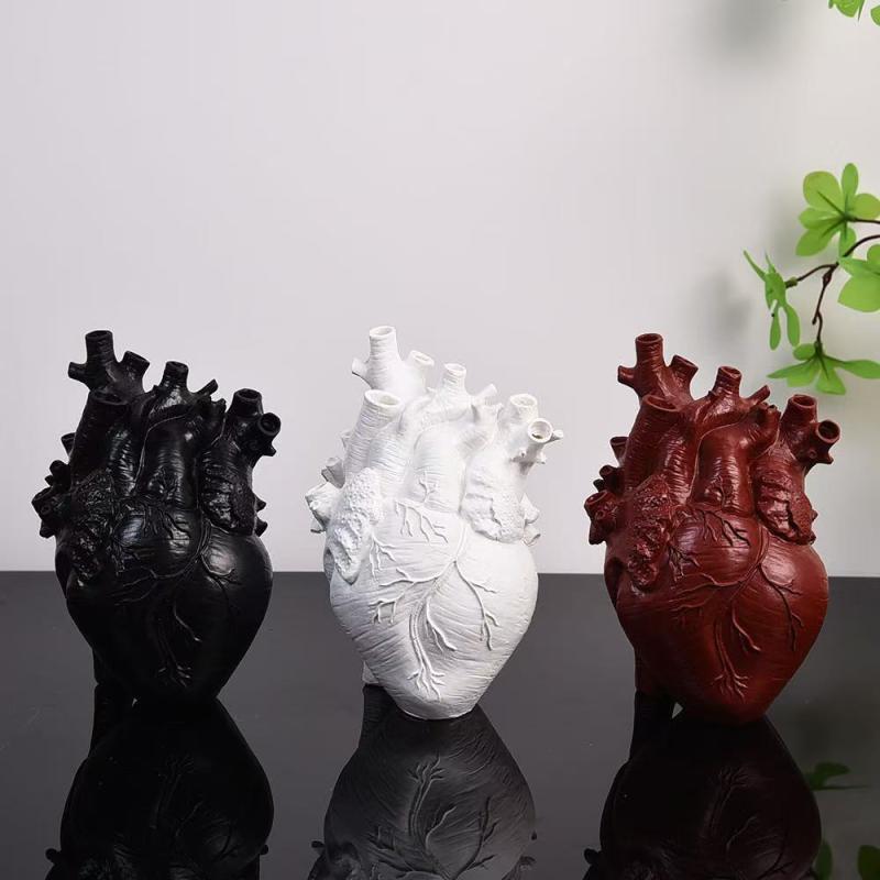 楽天市場】心臓型の花瓶 心臓 ハート 花瓶 植木鉢 花 インテリア 置物