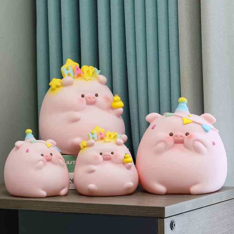 貯金箱 子供用 キッズ かわいい キャラクター ソフビ製 ビニール製 落としにくい 耐衝撃 豚 ブタ うさぎ ラビット 恐竜 ダイナソー おしゃれ モダン シンプル インテリア リビング 寝室 デスク 誕生日 プレゼント ギフト 贈り物 入学祝い こども