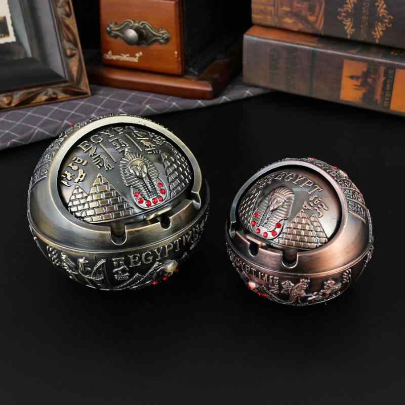 楽天市場】イタリア製 真鍮 灰皿クラシック アンティーク ゴールド