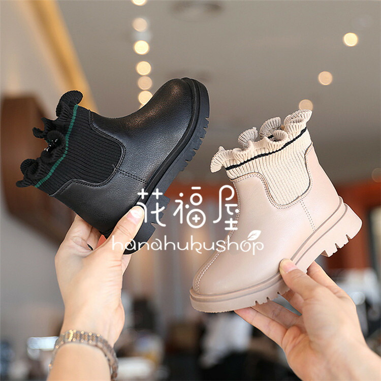 子供ブーツ キッズ 女の子 可愛い ショートブーツ 19cm 17cm 21cm 22cm
