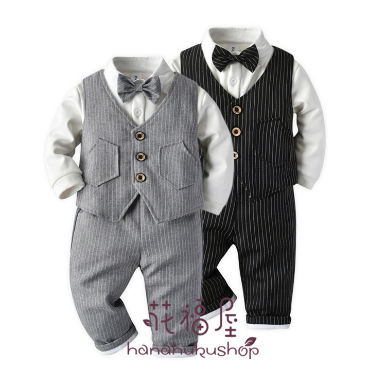 キッズ ベビー フォーマル 男の子 ロンパース 結婚式 お呼ばれ お宮参り お食い初め 服 フォーマルスーツ おしゃれ スーツ 紳士風 赤ちゃん 出産祝い 誕生日 70 80 90 100 110cm は自分にプチご褒美を