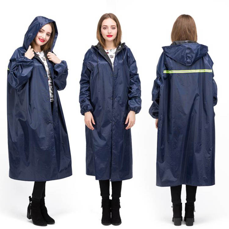 レインコート レディース ロング 長め 軽量 袖口ゴム 防水 撥水 軽い おしゃれ レインウェア 自転車 バイク 通勤 通学 アウ 限定特価