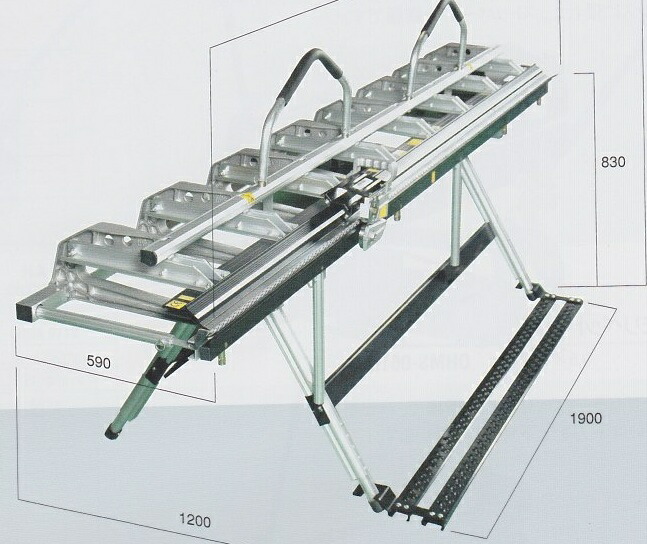 盛光 折台 １５×５０×１３５０ 〔品番:BKOR-5513〕[1238765]「送料別途