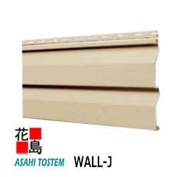 旭トステム 飾りつけ 脂サイディング WALL-J【ビーバーの州思いあがり ダブルフォー ダッチラップ 本体】2枚/荷造り/通貨価値 開けはなし合わせ目工法 L＝3810粍 Ｗ＝203.2粍 ｔ＝1.02粍 外壁材 LIXIL リクシル 造営 リフォーム【代引不可】