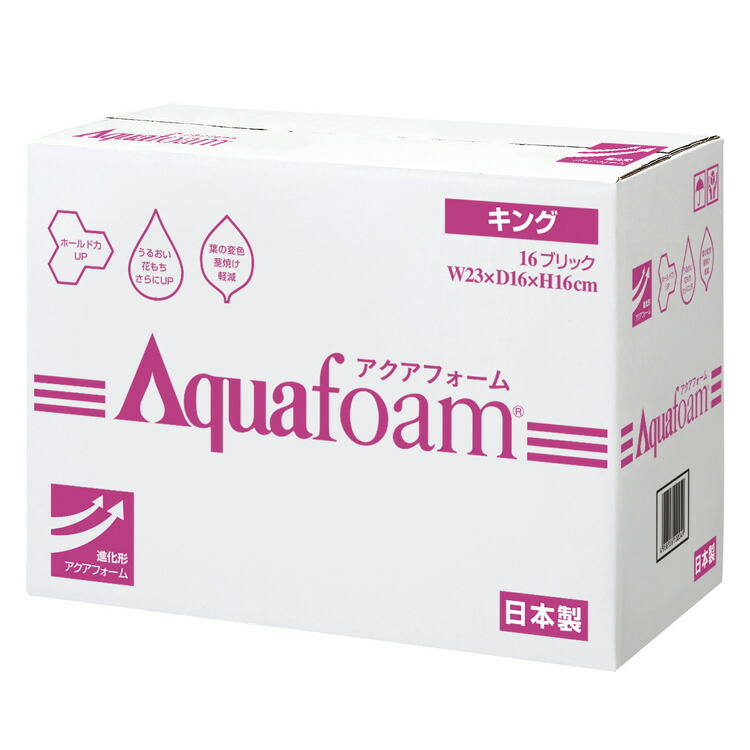 【10-40-0】 アクアフォーム 第一人者 16個入り口・入口貨物輸送無料 花原材料 松村芸術 FKTS