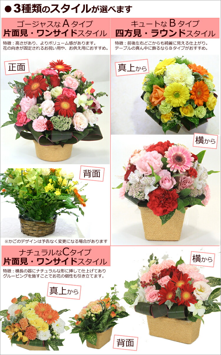 誕生日のお祝いに そのまま飾れる季節の花のフラワーアレンジメント アレンジメントフラワー 画像配信 送料無料 あす楽対応 法事 お供え花 供花 仏花 お悔やみ 一周忌 お盆 彼岸 Giosenglish Com