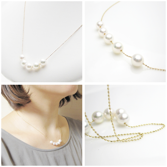 美品 Kaja bijoux ロングパールネックレス 240cmの+aethiopien