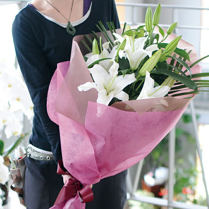 コルサージュ 生れでる日付け さ 合 ブロッサム束 転勤花 退職花 栄進花 昇格花 振興花 着任祝儀花 誕生日花 卒業祝い花 歓送迎集合花 卒業祝い花束進物 フラワーアレンジメント 花束 お供え 誕生日 花 ギフト 花 ホワイトユリ の 花束 大円ルーツ 100輪以上 花 誕生日