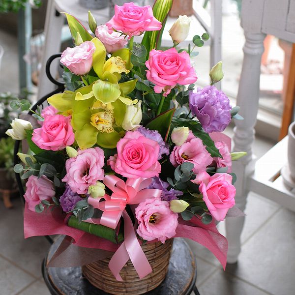 hanako cocktail mix meyerbeer flower arrangement birthday flower