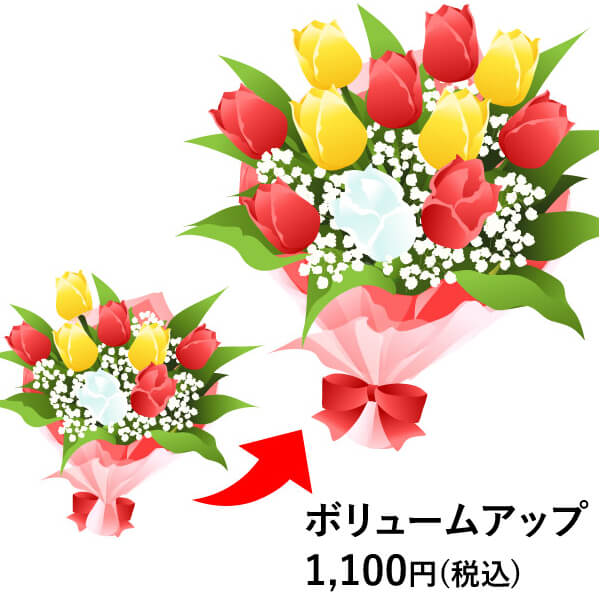 お花のボリュームアップ 1 100円 税込 分 ボリュームアップ 花束 アレンジメント等への追加用 これ単体での発送はできません 誕生日プレゼント お祝 花ギフト 花宅配 プレゼント Educaps Com Br