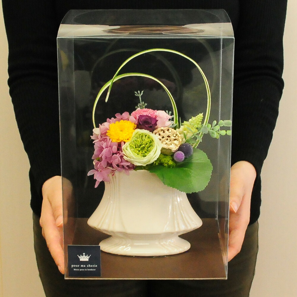 最適な価格 楽天市場 お供え 花 プリザーブドフラワー 仏花 お悔やみ 花 お供え 仏花 喪中見舞い プリザーブドフラワー 供花 花 仏壇用 お供え花 仏花 こころ Kokoro お悔やみアレンジ 命日 法事 周忌法要 四十九日 仏花 お悔やみ お供え花 供花 ブリザードフラワー