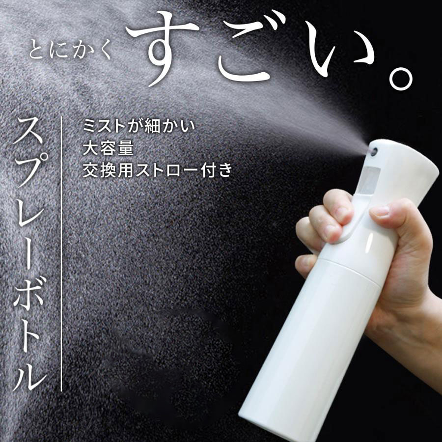楽天市場】スプレーボトル 持ちやすい 連続ミスト 500ml 300ml 霧吹き