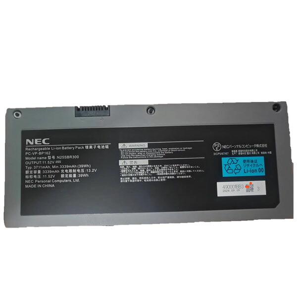 純正新品 NEC PC-VP-BP162 N25SBR300 バッテリパック 11.52V 39Wh
