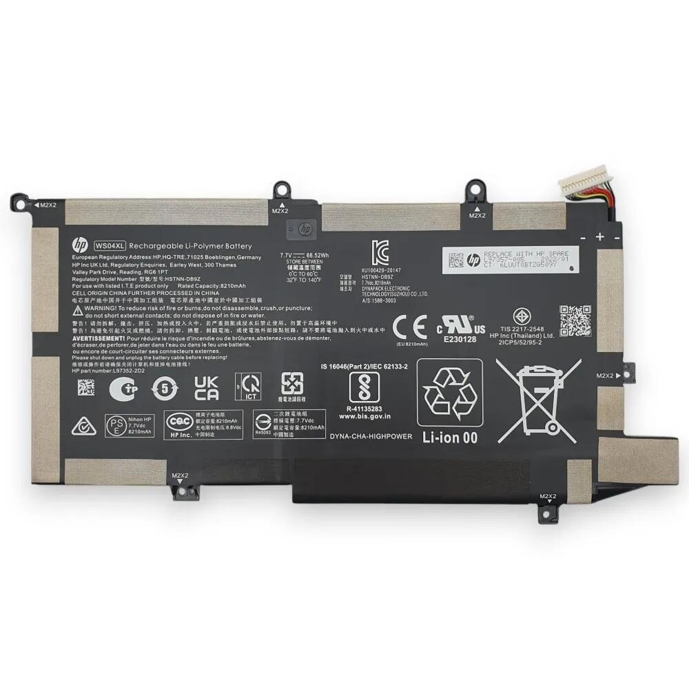 新品 純正 HP Spectre x360 14-ea0000 14-ef0000 シリーズ 内蔵バッテリー 7.7V 66.52Wh WS04XL|はなこ商店