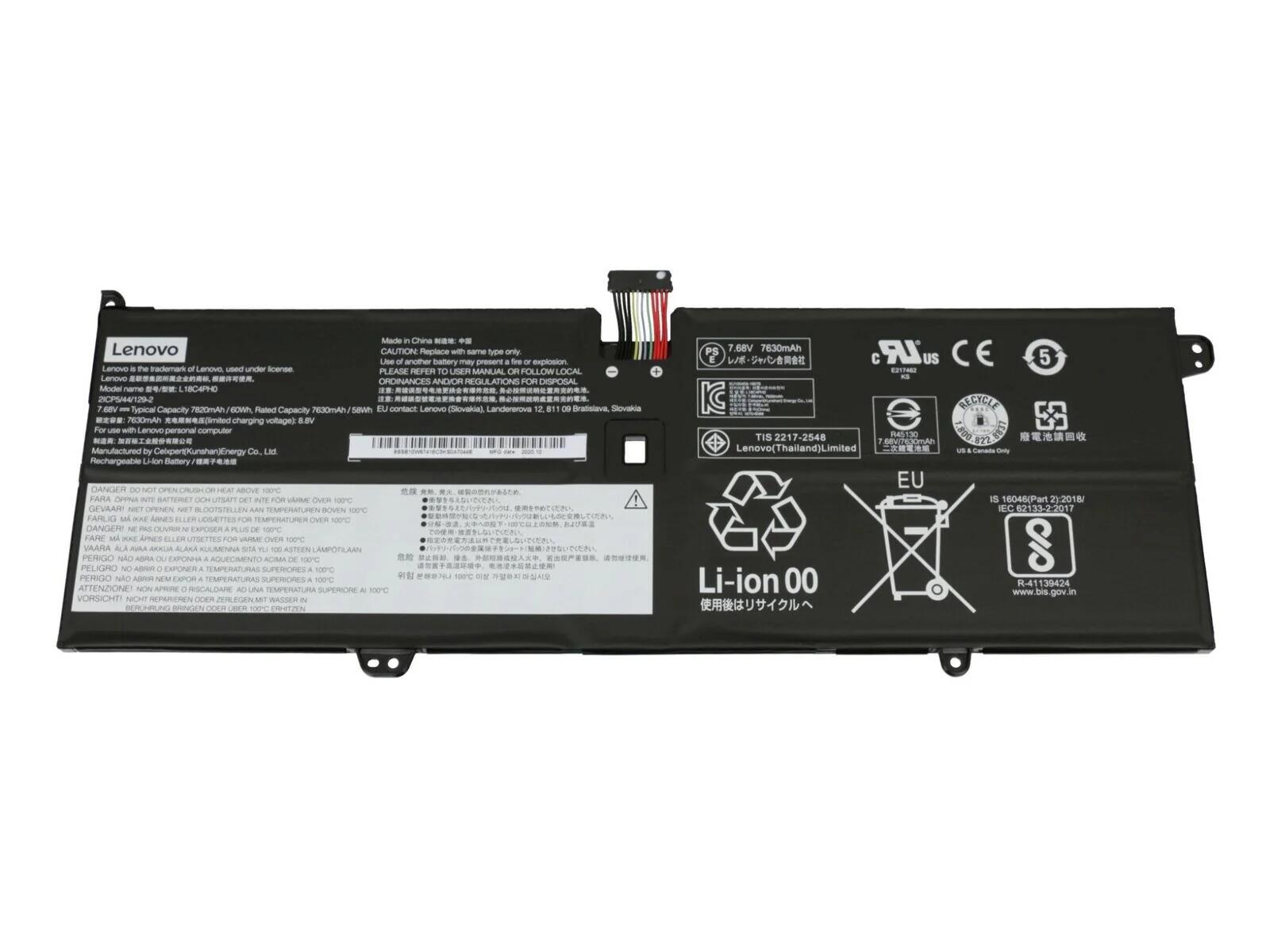 純然たる新品  Lenovo YOGA C940 14 C940-14IIL SB10W67323  純然たる乾電池 7.68V 58Wh L18C4PH0