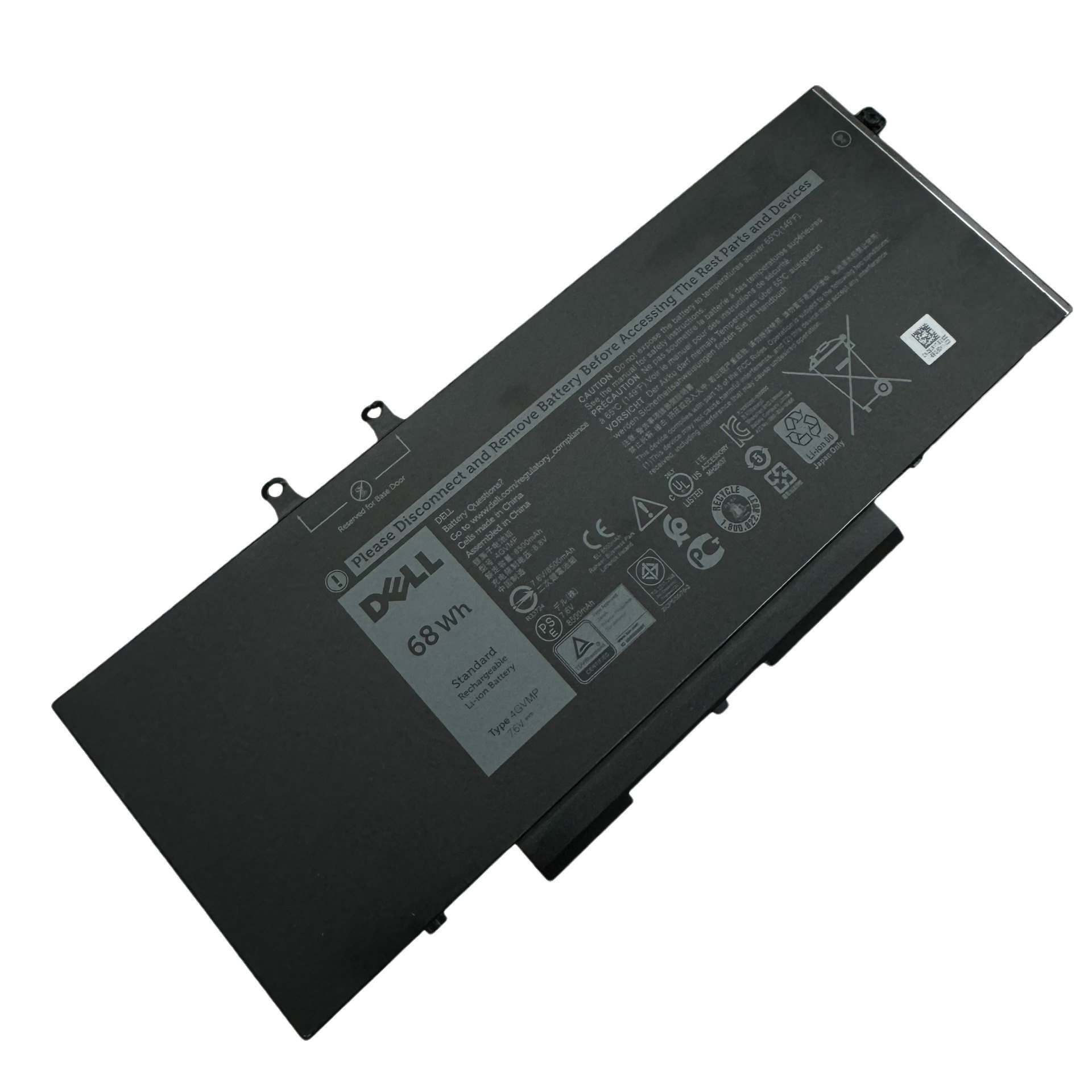 純然たる 新品 Dell Precision 3540 M3540 Latitude 5400 5500 内蔵バッテリ容器に並べる