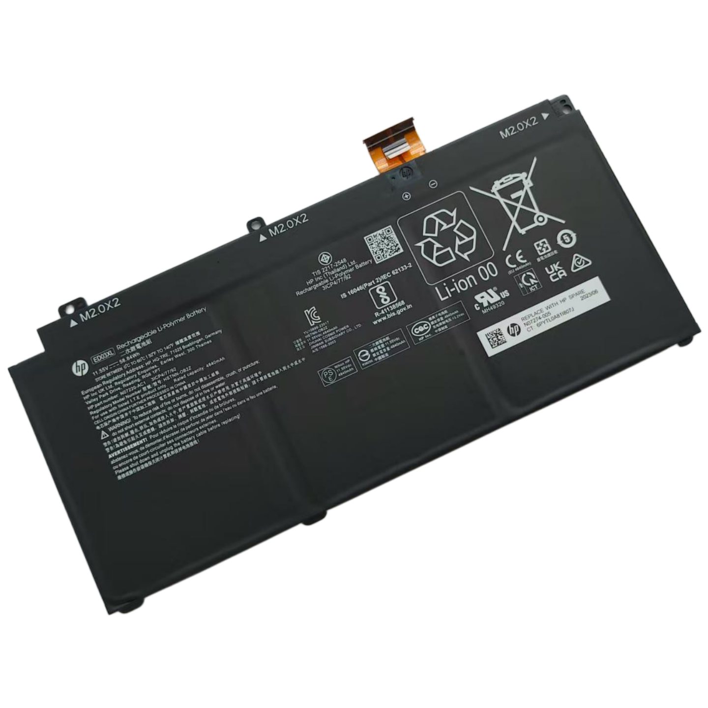 新品 純正HP HSTNN-OB2Z N07220-AC1 N07274-005 内蔵バッテリー 11.55V 55.84Wh｜はなこ商店