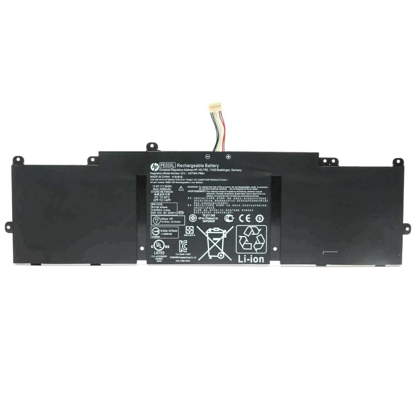 完全無欠 HP Chromebook x360 11 G3 内蔵蓄電池 10.8V 36Wh