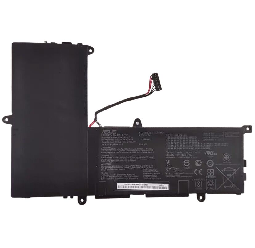 完全無欠 Asus X205TA E202SA TP200 Vivobook E200HA  蓄電池容器に並べる C21N1521 7.6V 38Wh
