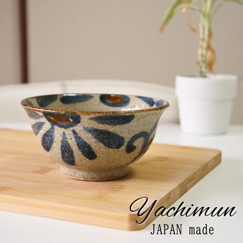 楽天市場】やちむん 茶碗 4寸 マカイ コバルト唐草 沖縄 陶器 皿 器