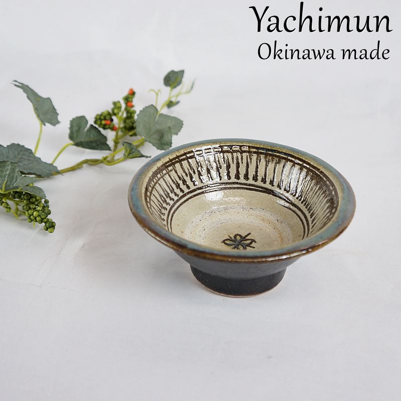 楽天市場】やちむん マカイ 3.5寸 茶碗 陶芸こまがた デイゴ柄