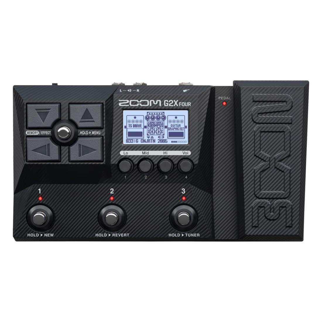 【美品】Zoom G2Xfour  マルチエフェクター　アダプター付き ズーム(楽器) ZOOM G2X FOUR ズーム ギターマルチエフェクター