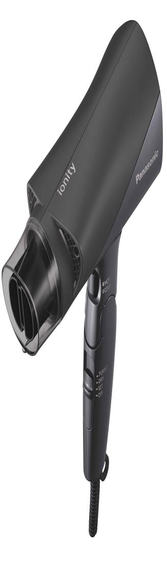 パナソニック ドライヤー イオニティ パワフル乾燥 大風量 マイナスイオン ブラック EH-NE6J-K｜hanamaru01店