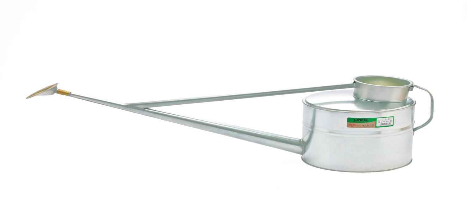 ステンレス製 如露4型 根岸産業 ステンレス製 英国型如雨露 4号 (英国式ジョーロ 約4L