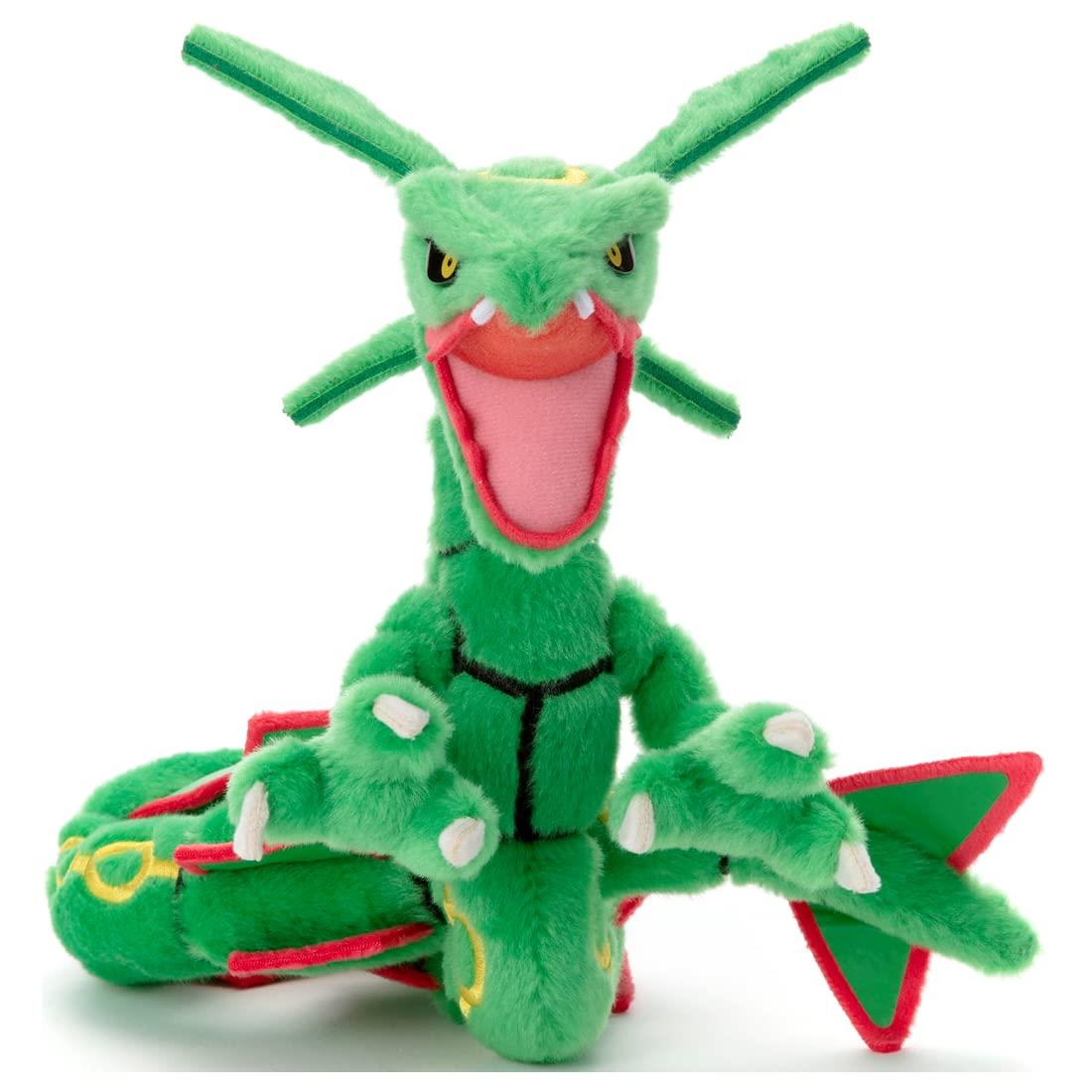 レックウザ　ぬいぐるみセット オンライン及び一部店舗限定価格＊】ポケモンぬいぐるみ 黒い