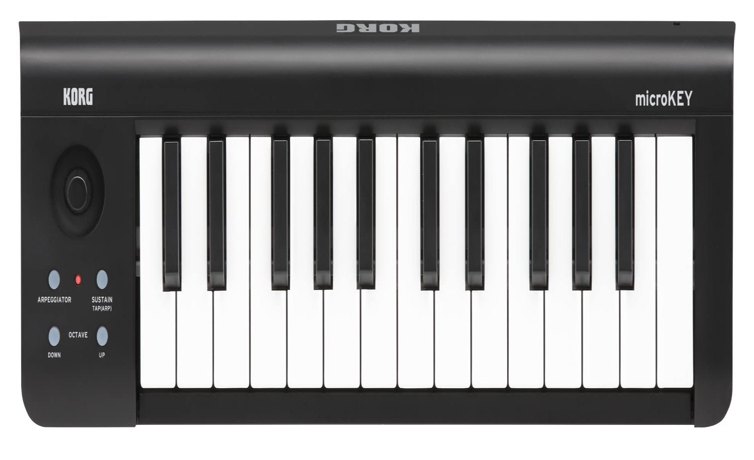 KORG(コルグ) MIDIキーボード microKEY マイクロキー DTM/25鍵盤/コントローラー/USB/パスパワー/プラグイン付属 MICROKEY-25