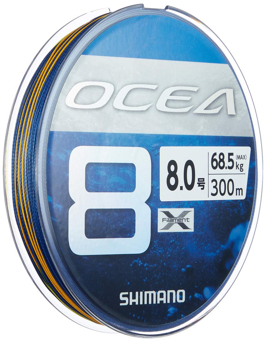 シマノ(SHIMANO) ライン オシア8 300m 8.0号 SWネイビー LD-A71S 釣り糸｜hanamaru01店