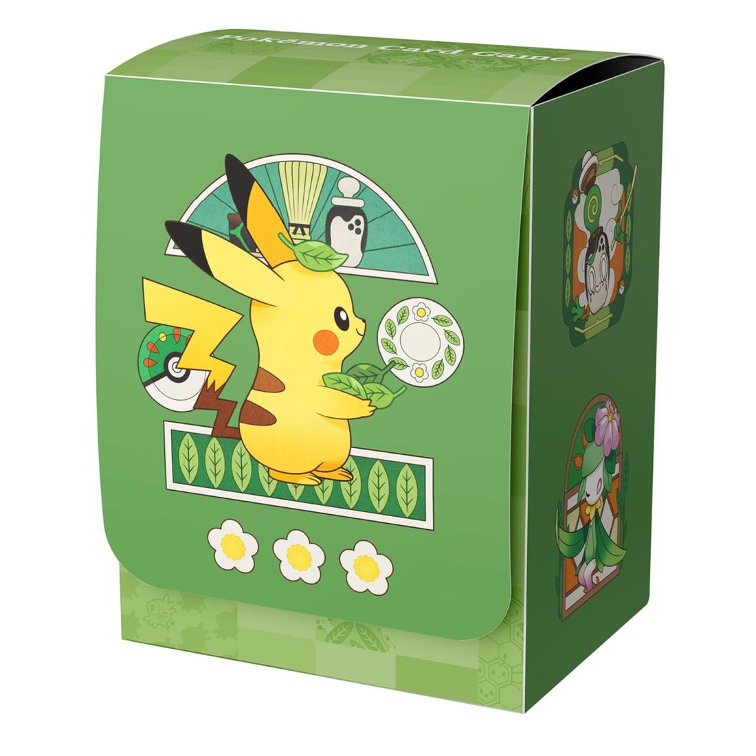 ポケモンカードゲーム トレーディングカード　　デッキケース 7個セット Amazon.co.jp: ポケモンカードゲーム デッキケース 墨絵列伝