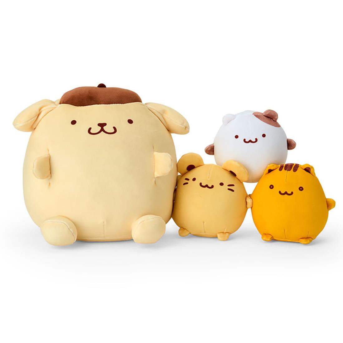 いちご新聞638号コラボレーションぬいぐるみ 4種セット コンプリート ポムポムプリン いちご新聞638号コラボレーションぬいぐるみ