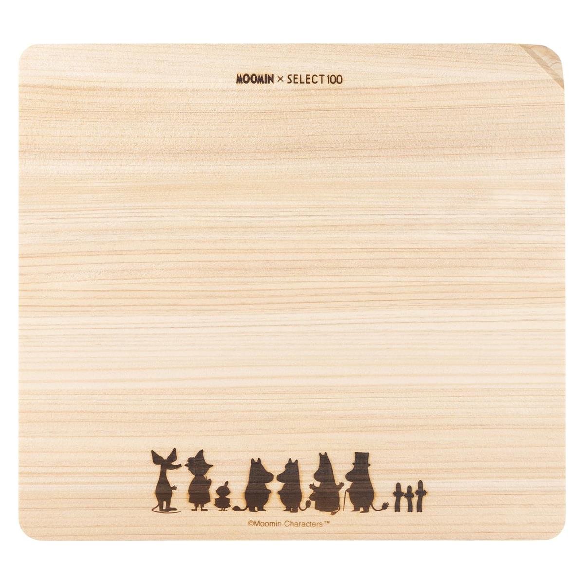 貝印 KAI カッティングボード まな板 230×210mm 日本製 食洗機対応 日本製 お手入れ簡単 ムーミン×SELECT100 AP5124