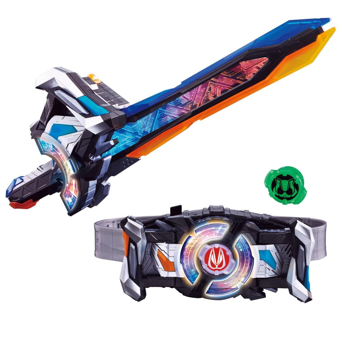[バンダイ] 仮面ライダーギーツ DXコマンドツインバックル&レイジングソード(メーカー特典:仮面ライダータイクーンコアID つき)