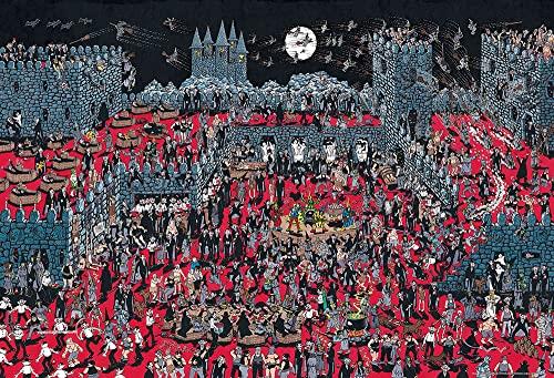 ビバリー(BEVERLY) 【日本製】ビバリー 2000スモール ジグソーパズル Where's Wally? 吸血鬼と魔女の城(49×72)2000S-001画像