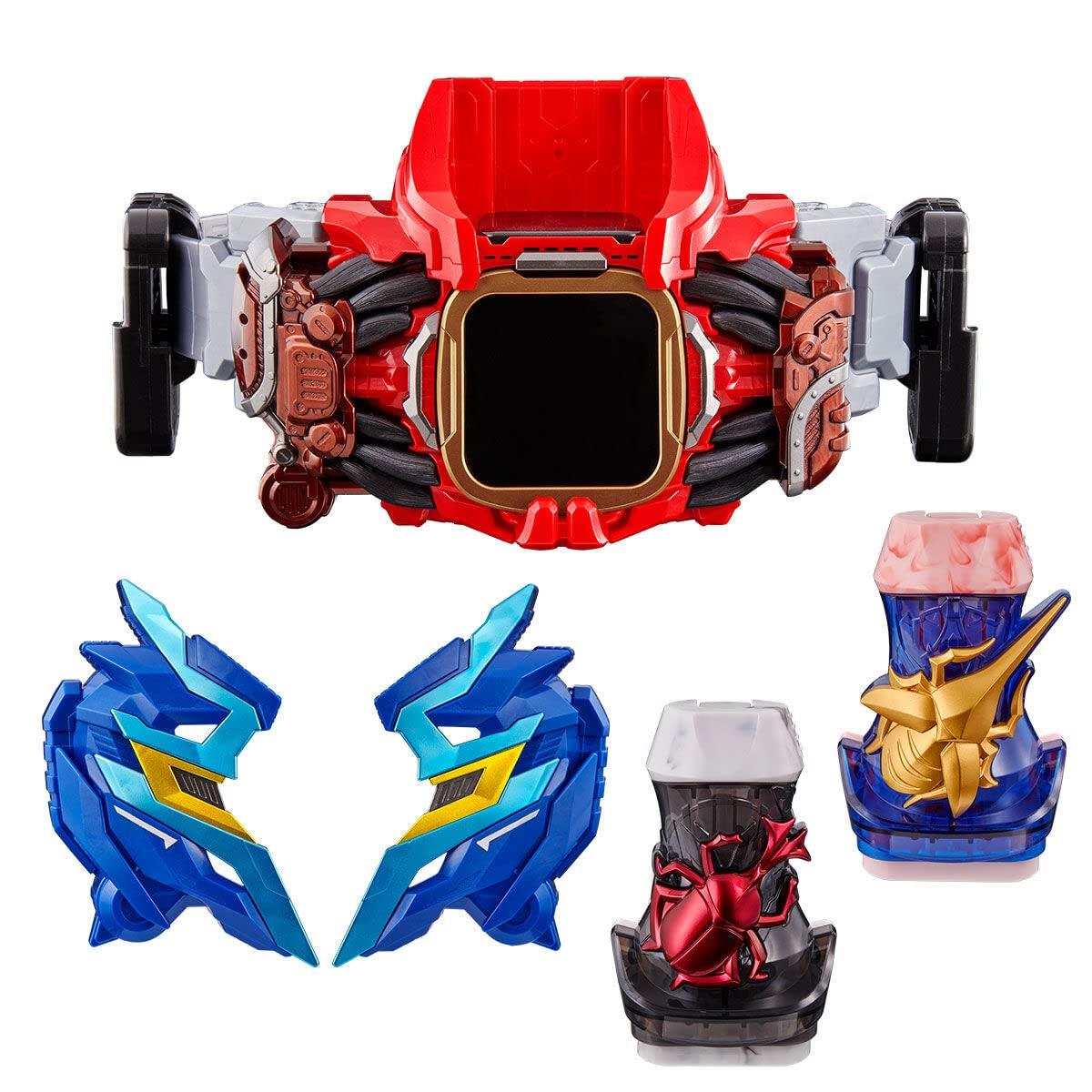 バンダイ(BANDAI) 仮面ライダーリバイス 変身ベルト DXベイルドライバー＆デストリームドライバーユニット画像