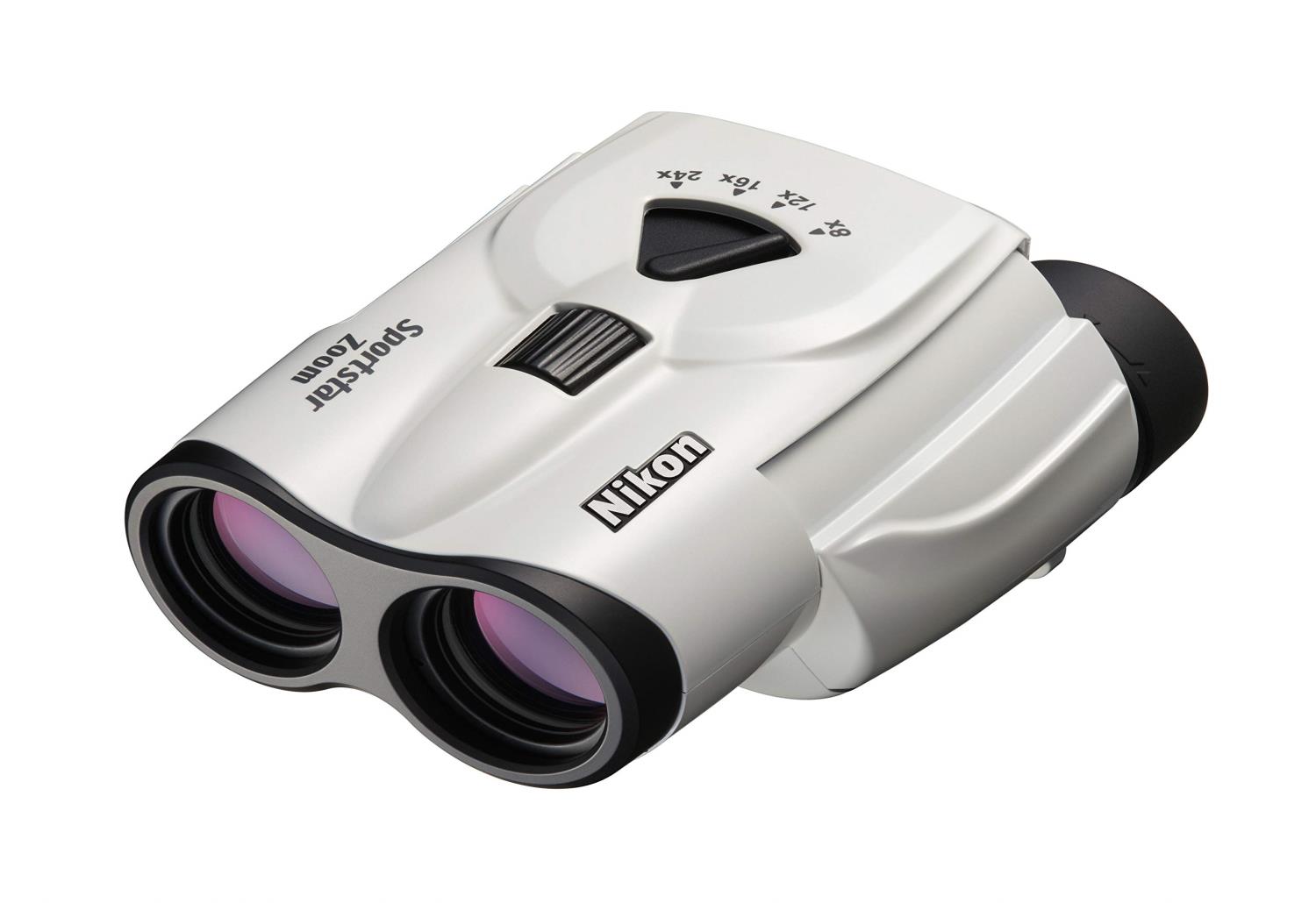 Nikon ズーム双眼鏡 スポーツスターズーム 8-24x25 ポロプリズム式 8-24倍25口径 ホワイト Sportstar Zoom SPZ8-24X25WH ライブ コンサート スポーツ観戦