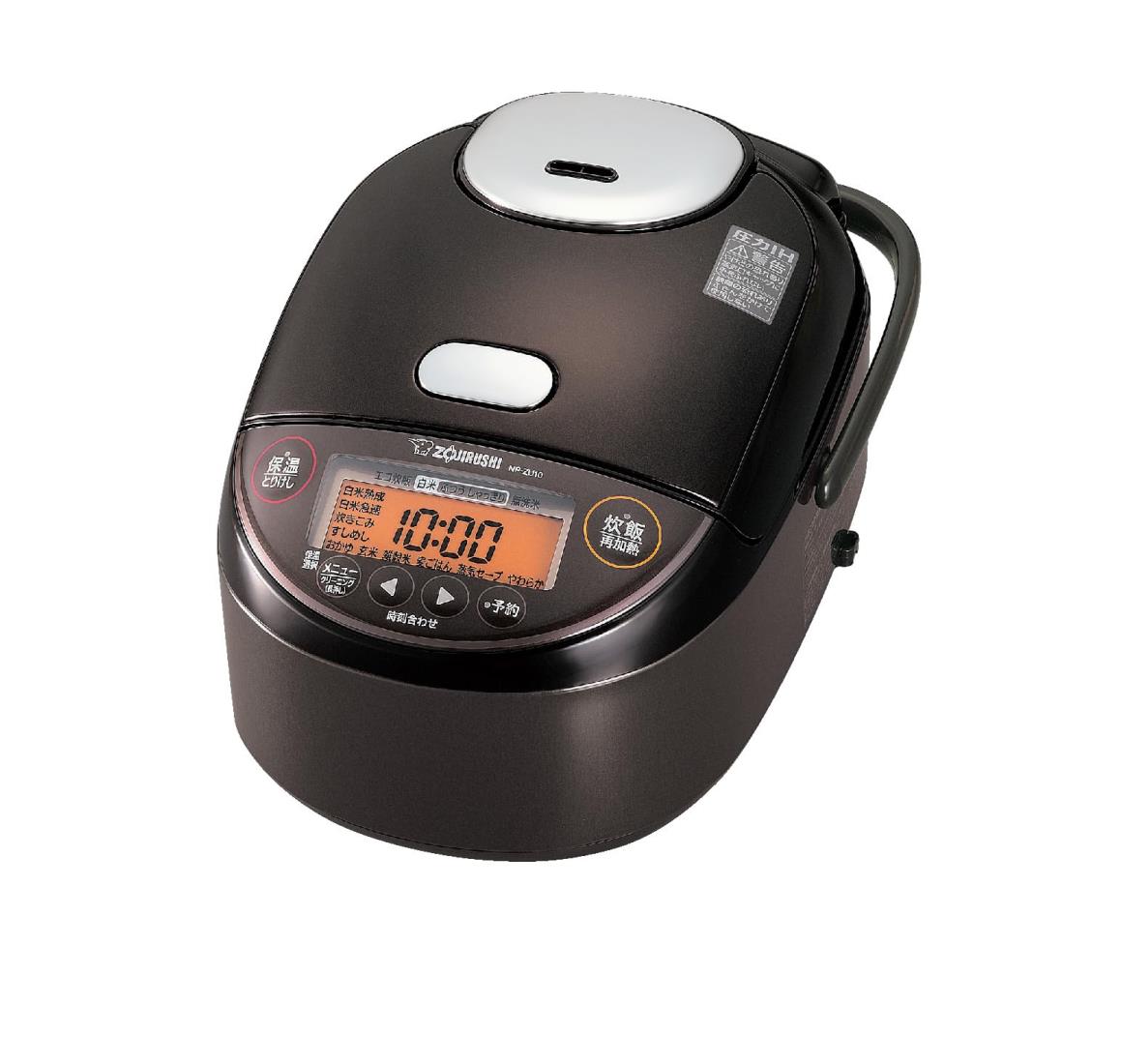 象印マホービン 炊飯器 5.5合 ダークブラウン NP-ZU10-TD