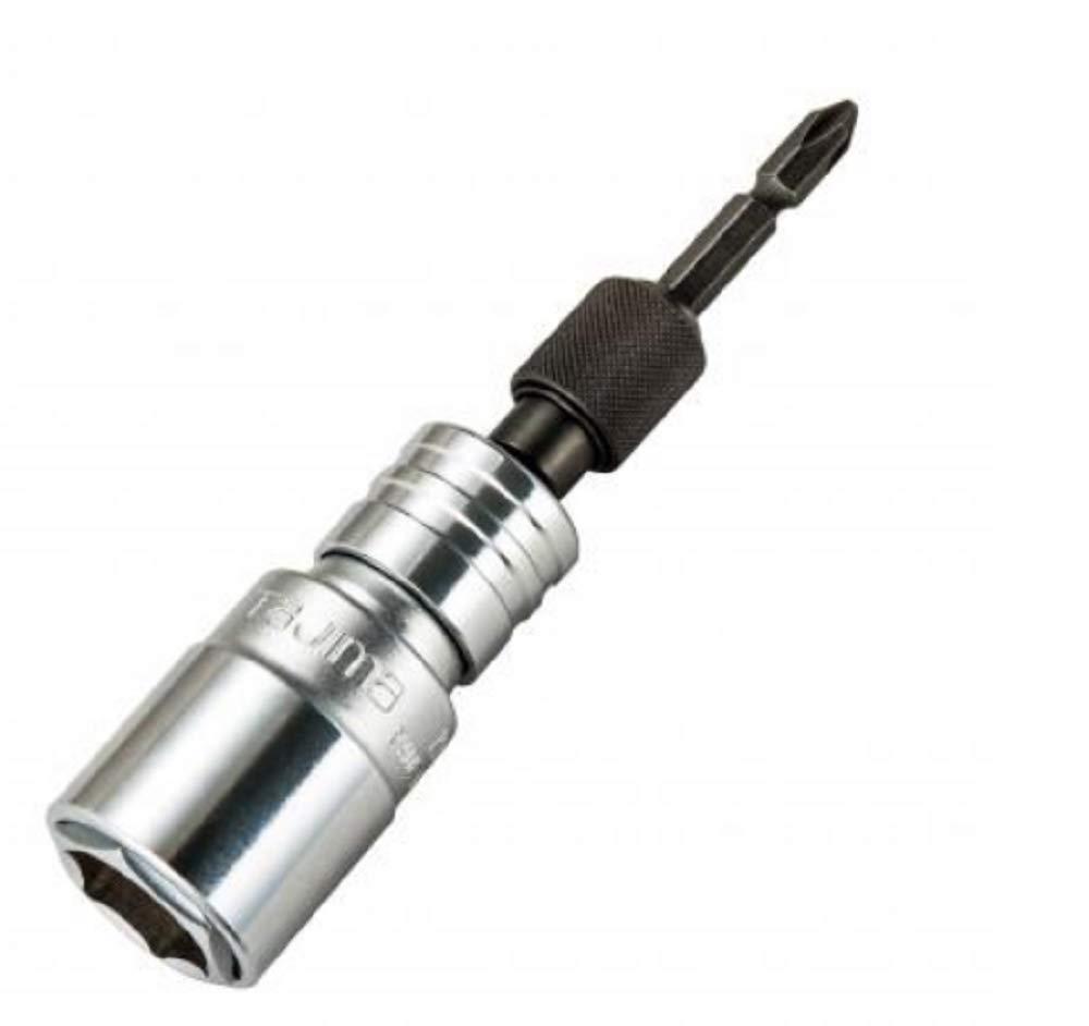 タジマ(Tajima) インパクトドライバー用ビット交換式首振りソケット 6角 BS1924KF-6K 19×24mm 1個
