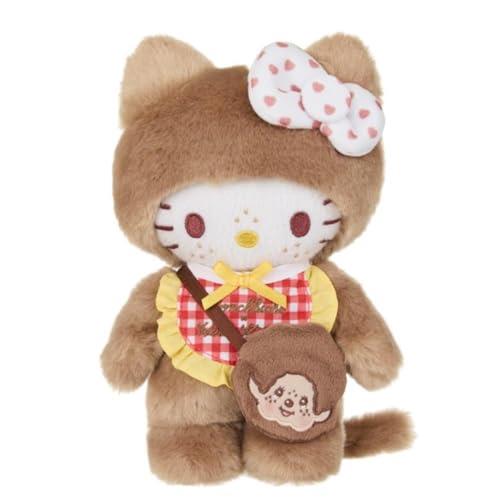 楽天市場】O ハローキティ×モンチッチ S モンチッチ ギンガム