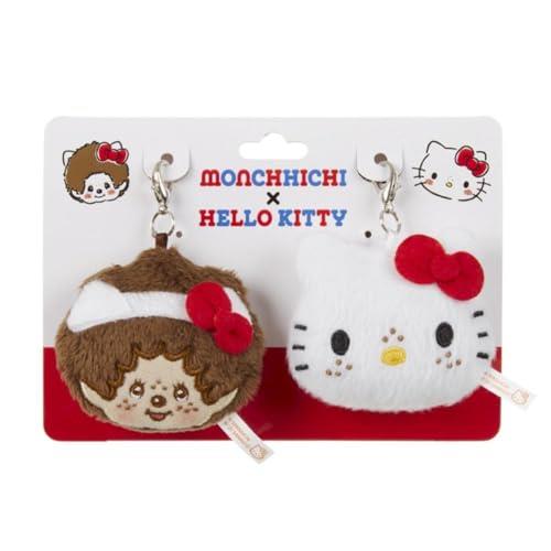 ハローキティ - 1 新品　未使用　キティ モンチッチ ぬいぐるみS ギンガムチェック ハローキティ×モンチッチ S キティ ギンガムチェック ハロー