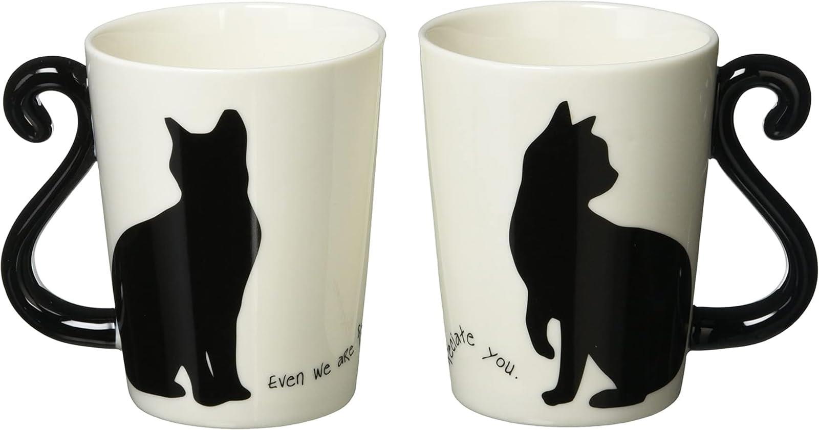 アスティエ　ド　ヴィラッド　ネコ柄マグカップ アスティエドヴィラット キャット リング マグカップ 猫 (Astier