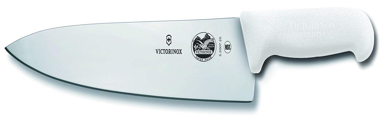 VICTORINOX(ビクトリノックス) シェフナイフ プロ仕様の牛刀包丁 25cm ホワイト 人間工学に基づいた滑りにくいハンドル 食洗器対応 プロフェッショナル 0 5.2007.25-X1｜hanamaru01店