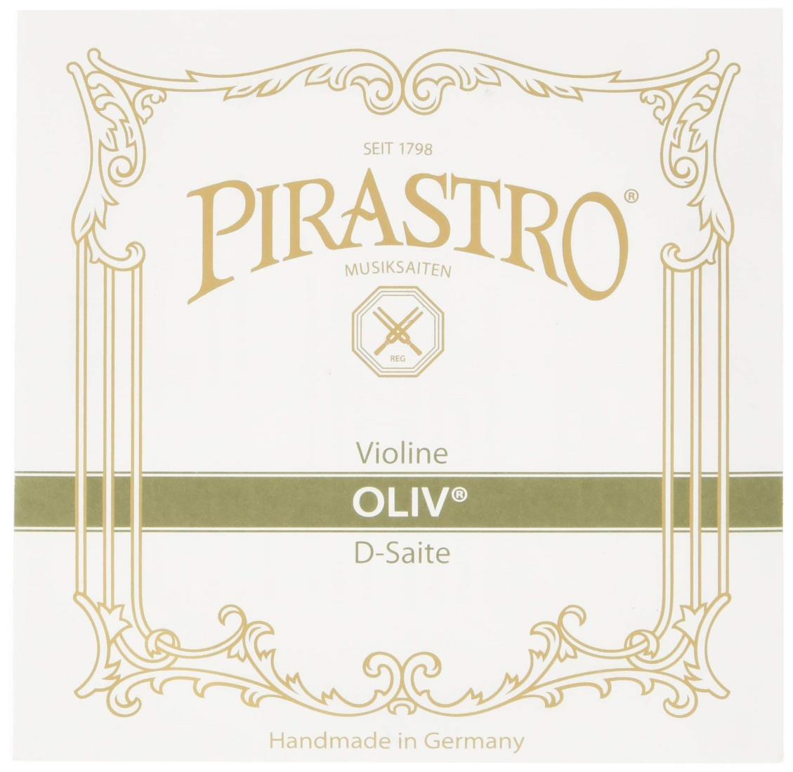 PIRASTROオリーブ 4/4 (M) D #2113 Vn弦 パッケージ｜hanamaru01店