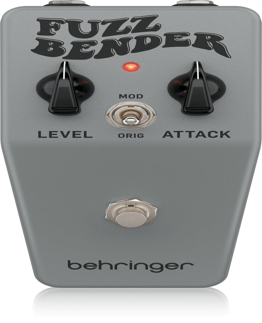 ベリンガー Behringer ビンテージスタイルファズペダル 伝説的なファズペダルを再現 2モード搭載 コンパクトなメタル筐体 FUZZ BENDER|hanamaru01店