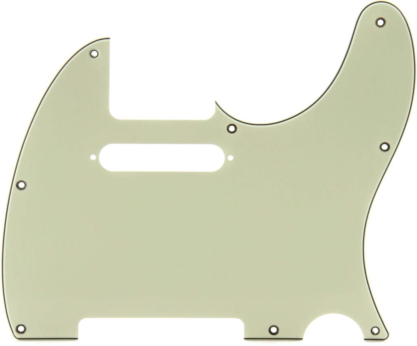 Fender ピックガード8-HOLE MOUNT MULTI-PLY TELECASTER・・ PICKGUARD, MINT GREEN