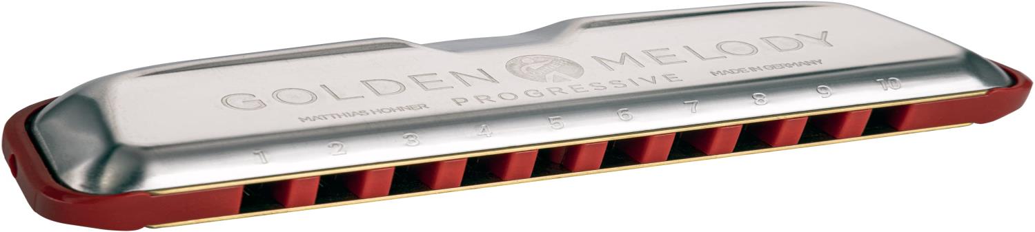HOHNER ホーナー ゴールデンメロディ・プログレッシブ Golden Melody Progressive 10ホールズハーモニカ/C調